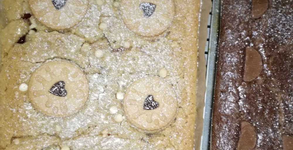 Trays of Brownies & Blondies