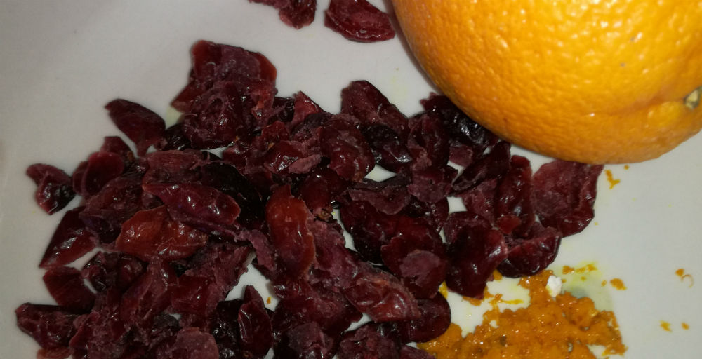 Cranberry & Orange Ingredients