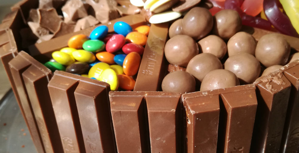 A Sweet Laden Birthday Cake