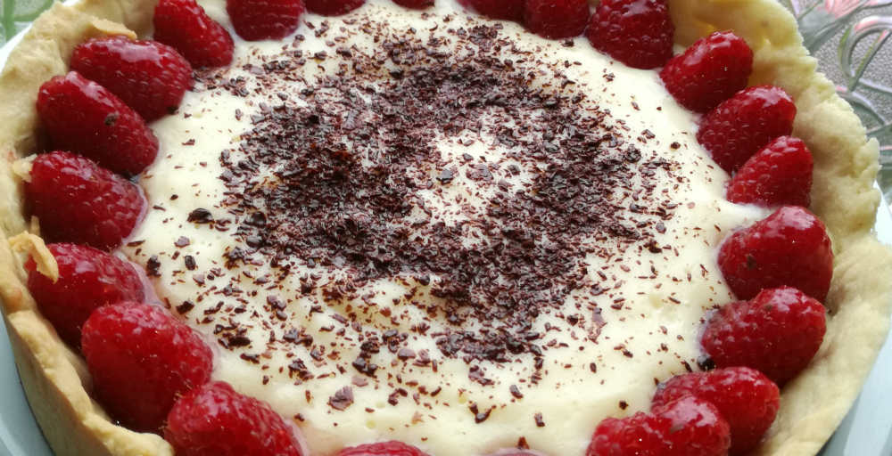 Raspberry Cream Tart