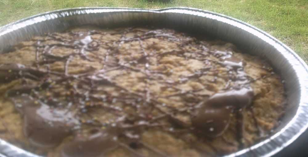 Caramel Swirl Giant Cookie