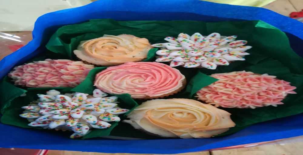 Home baked Cupcake Bouquet