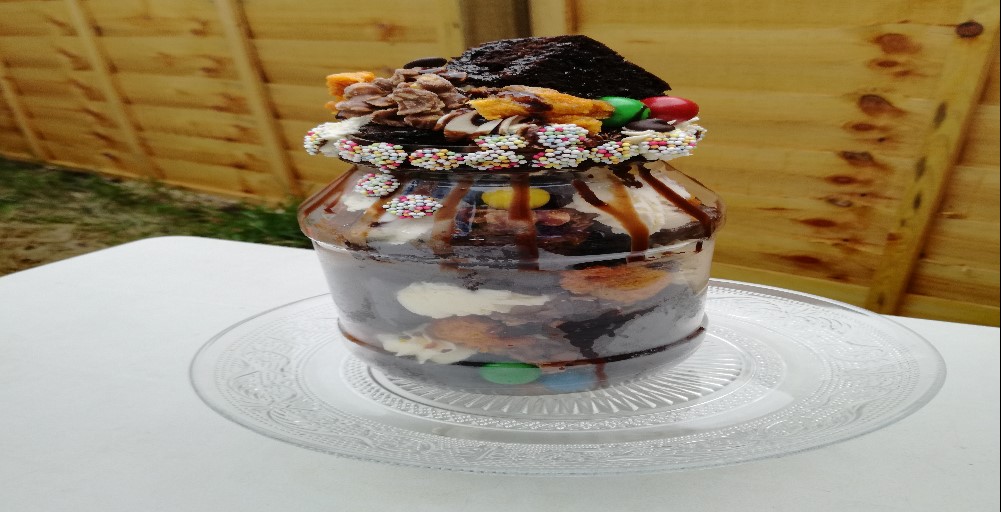 Brownie Honeycomb Overload Jar